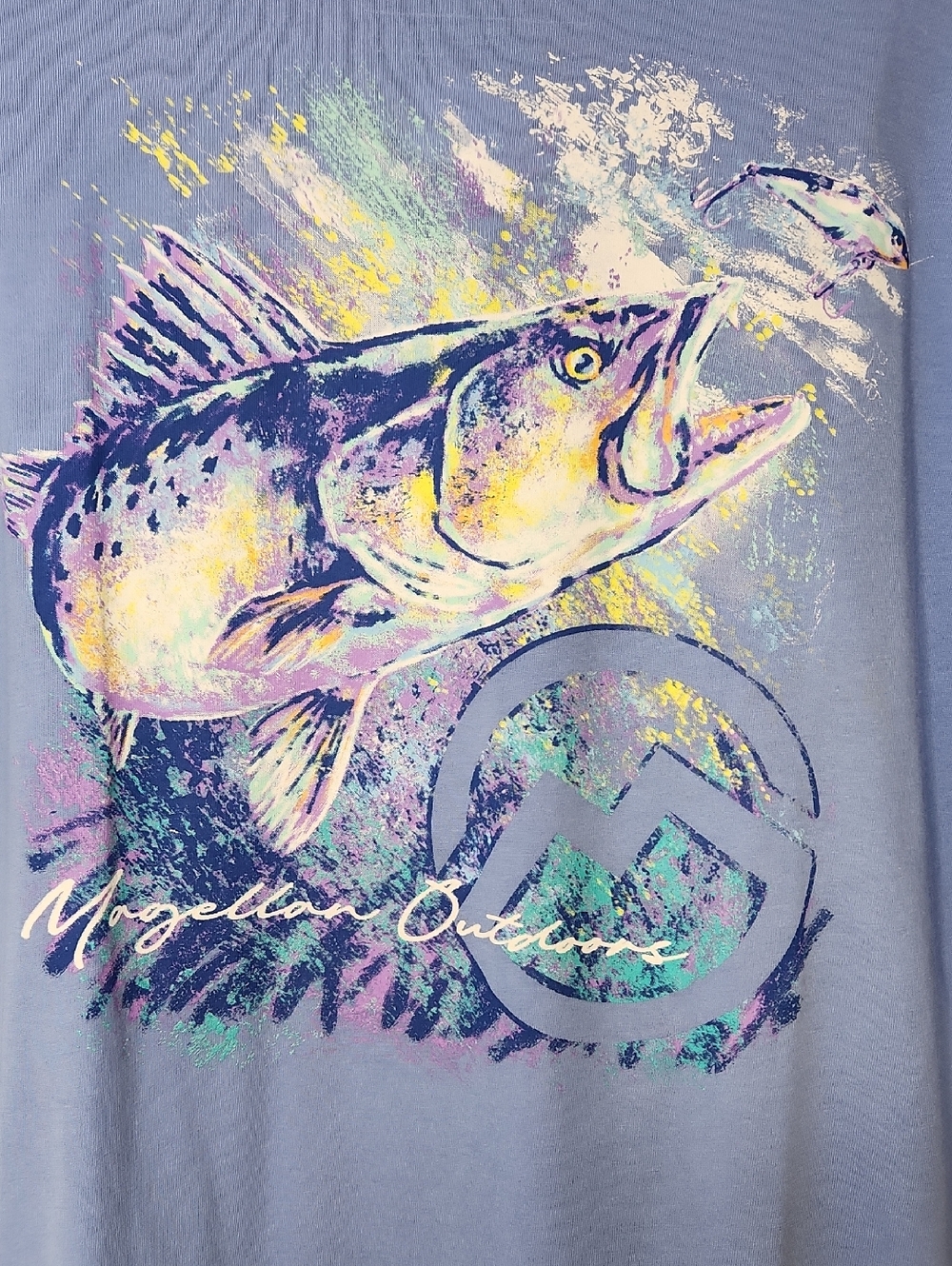Magellan Outdoors Blue Graphic Tee